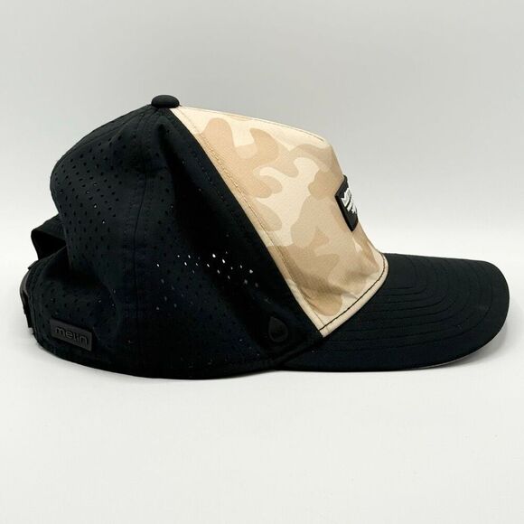 Melin Odysea Stacked Hydro Snapback Hat in a Sand/Brick Colorway 56-60cm - Picture 5 of 9